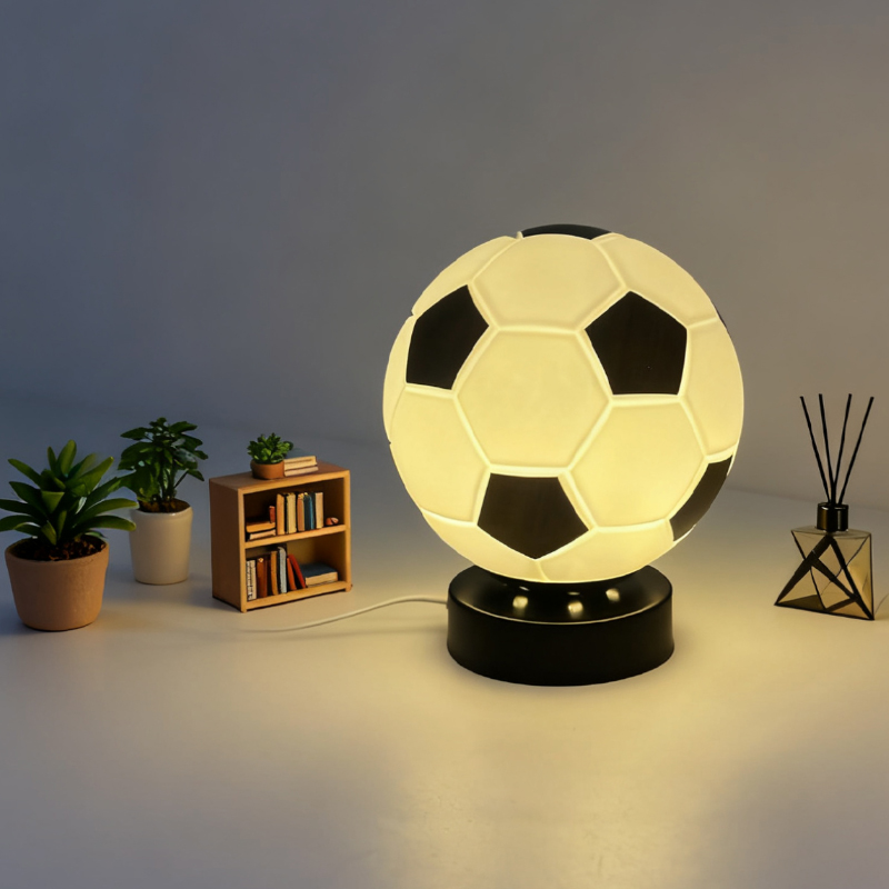 Lighting Table Decor - Fußball-LED Hochwertige Kreative Geschenk-Tischlampe Neujahr Kinder