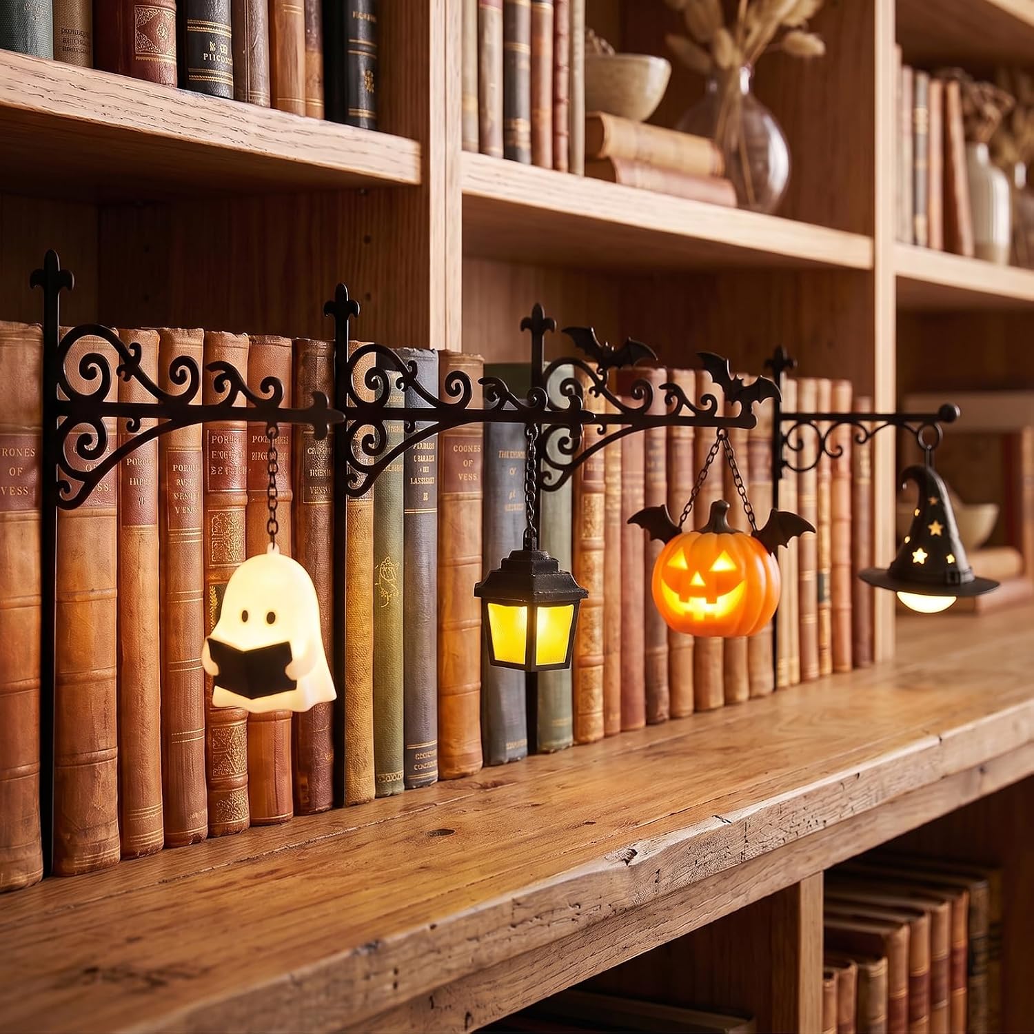 Room Decor Lighting Lamp - Bibliothekslaterne - Dekorative Bücherregal-Beleuchtung, Leseecke, LED-Nachtlicht,
