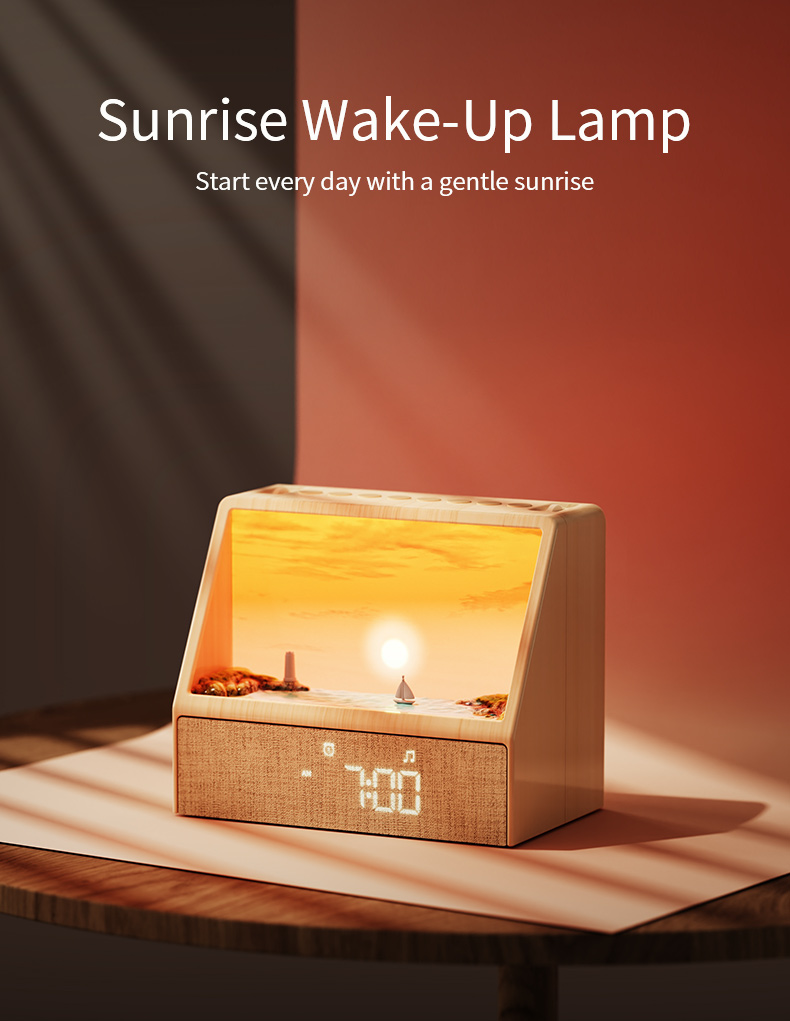 Decor Lighting & Decor Fires - Sternenprojektor Sonnenuntergangslampe Tragbares Stimmungslicht für den