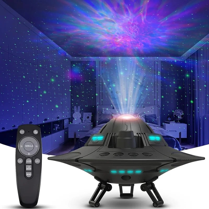 Sunset Lamp Projection - Nachtlicht UFO LED Stern Projektor Planetarium