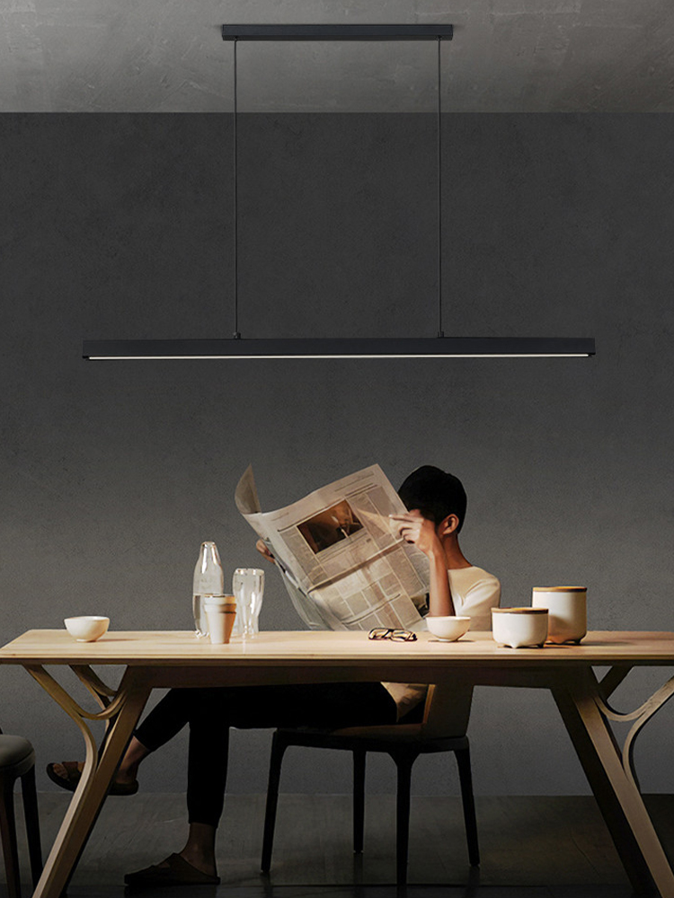 Decor Lighting Online - Moderne Restaurant lange Linie LED Pendelleuchte