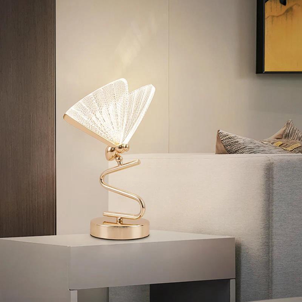 Decor Lighting & Decor Fires - 【~ Neue FDDT】Schmetterlings-Dekorationslampe, 6W LED-Schreibtischlampe für