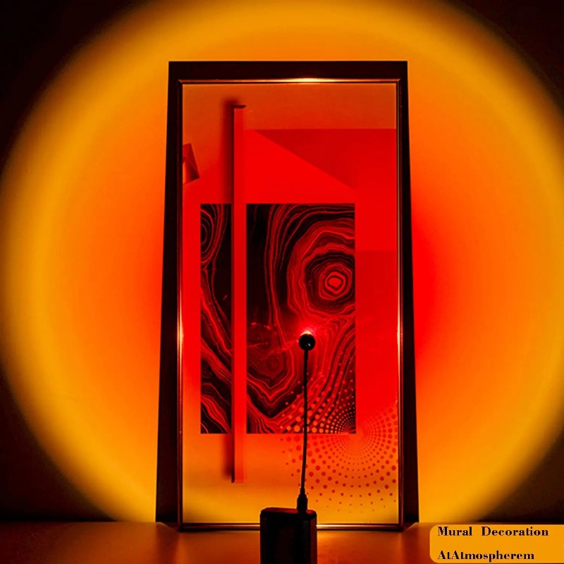 USB Sonnenuntergang Projektion – Sunset Lamp Projection Bewertung und Preis