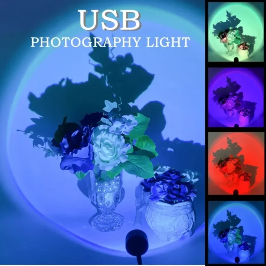 5V USB-Fotografie-Sonnenunterg – Sunset Lamp Projection Bewertung und Preis