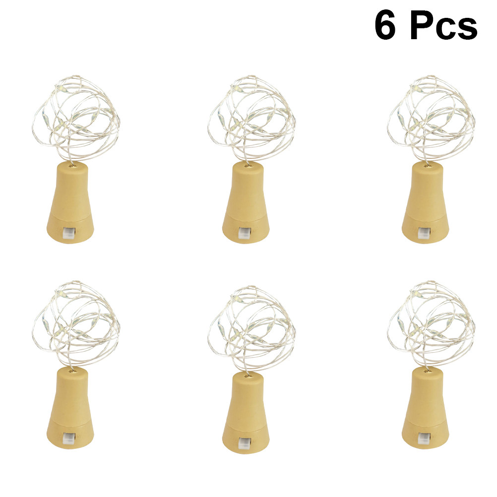 6 Stück Rotwein-Flaschenkorken – Decor Lighting Cork Bewertung und Preis