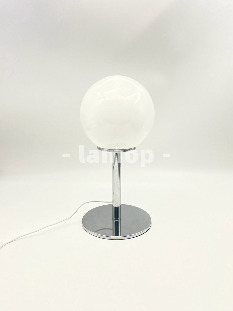 Milchweiße, massive Globus-Tis – Lighting Table Decor Bewertung und Preis