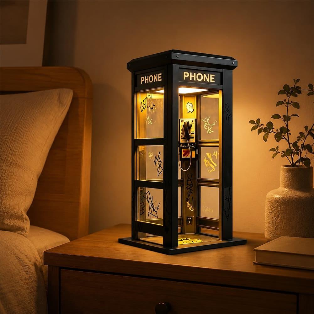 Retro Graffiti Telefonzellen-T – Decor Lighting & Decor Fires Bewertung und Preis