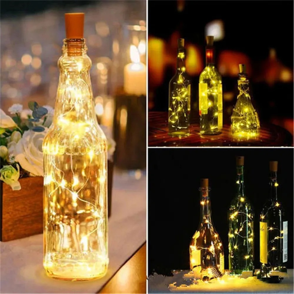 10 Stück Weinflaschen-LED-Lich – Decor Lighting Cork Bewertung und Preis