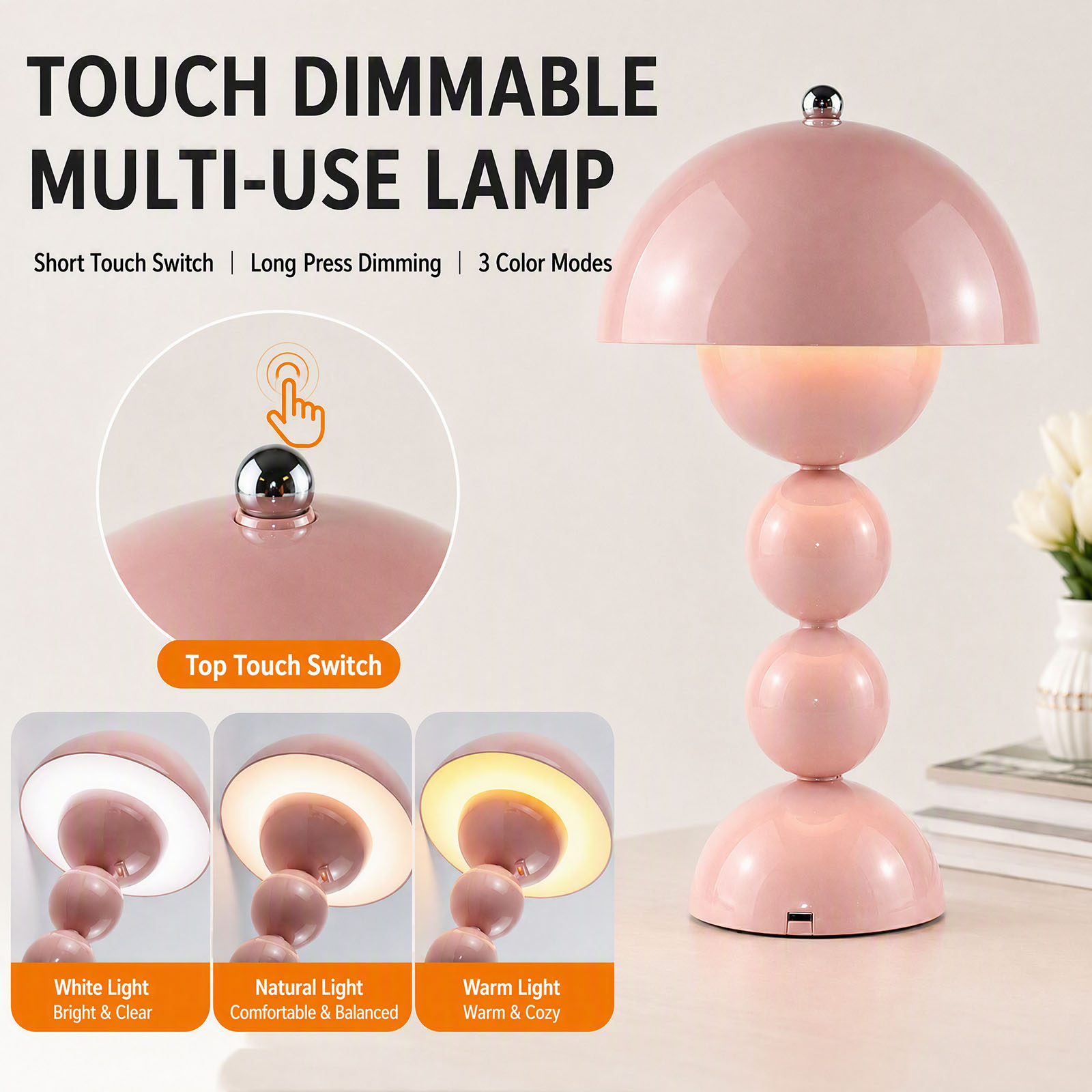 Vintage Pilz-Tischlampe USB LE – Room Decor Lighting Lamp Bewertung und Preis