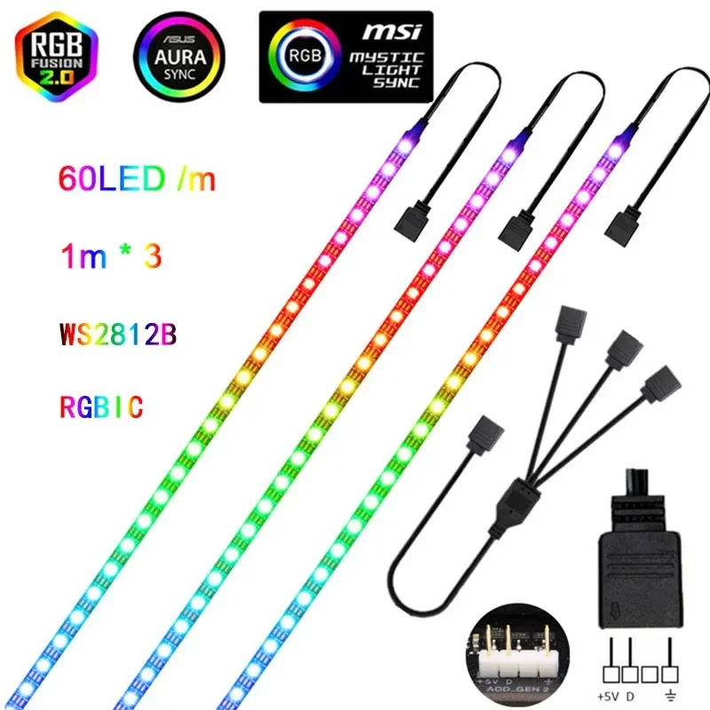 PC LED-Lichtleiste WS2812b ARG – Decor Lighting Address Bewertung und Preis