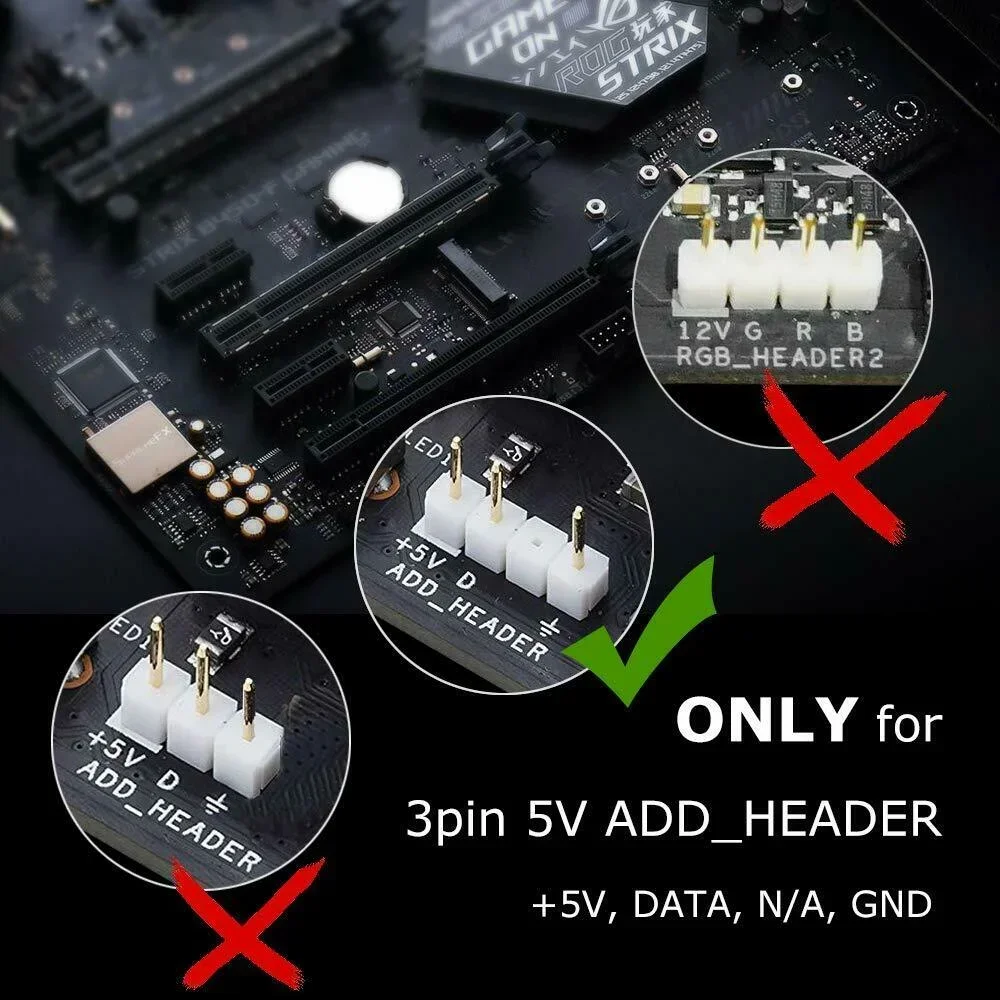 PC LED-Lichtleiste WS2812b ARG – Decor Lighting Address Bewertung und Preis