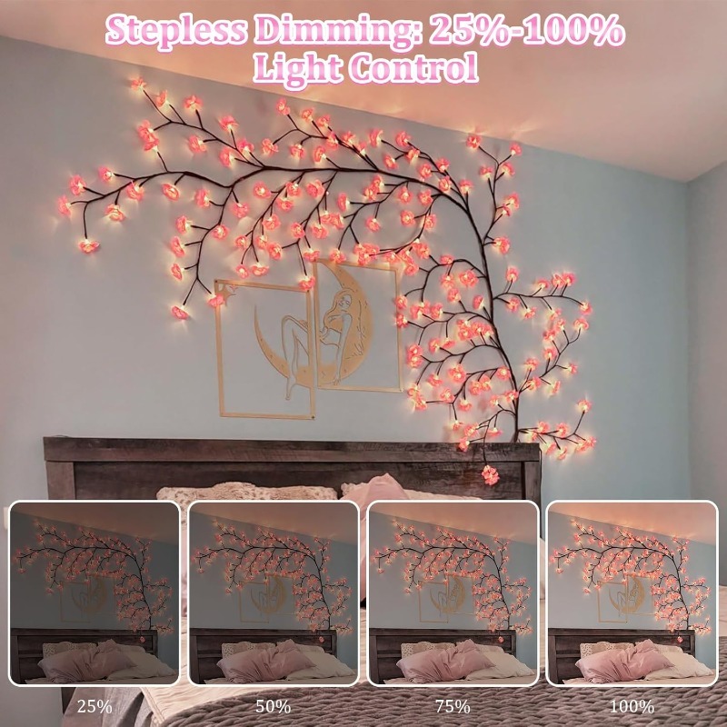 LED-Kirschblüten-Baumzweig-Lic – Wall Decor Lighting Tree Bewertung und Preis