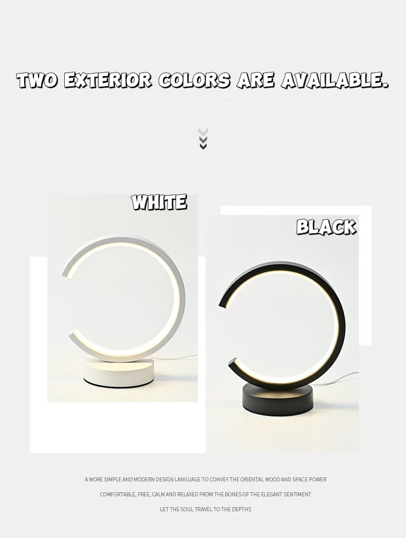 20CM LED Einfache Rund Ring Ti – Lighting Table Decor Bewertung und Preis