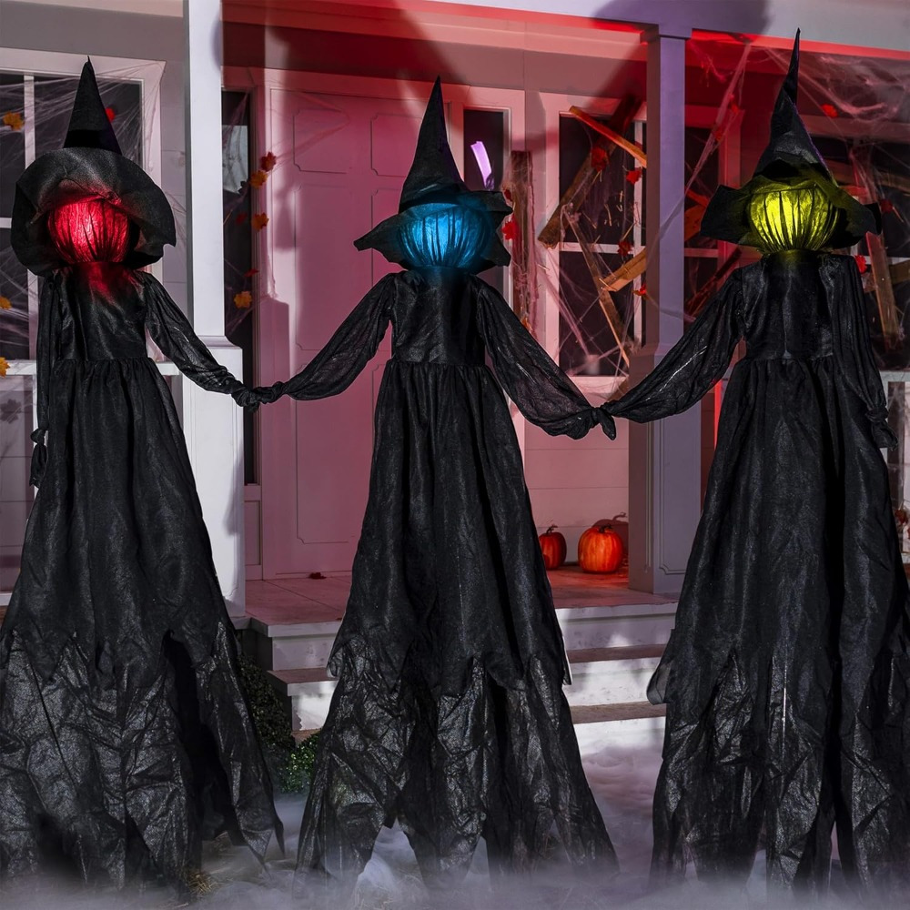 3er-Pack 51'' Halloween-Hexend – Decor Lighting Pack Bewertung und Preis