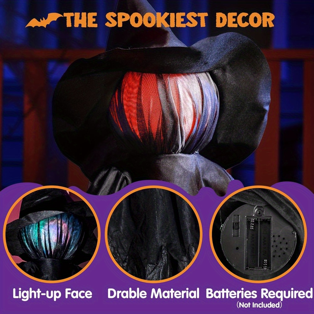 3er-Pack 51'' Halloween-Hexend – Decor Lighting Pack Bewertung und Preis
