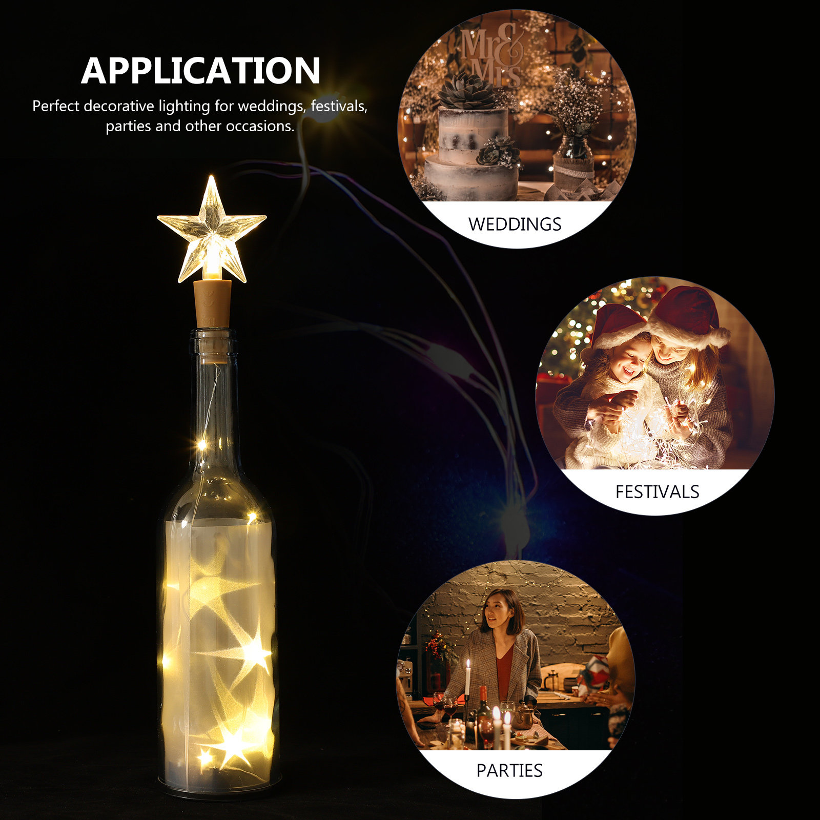 2 Stück Flaschenkorken-Lichter – Decor Lighting Cork Bewertung und Preis