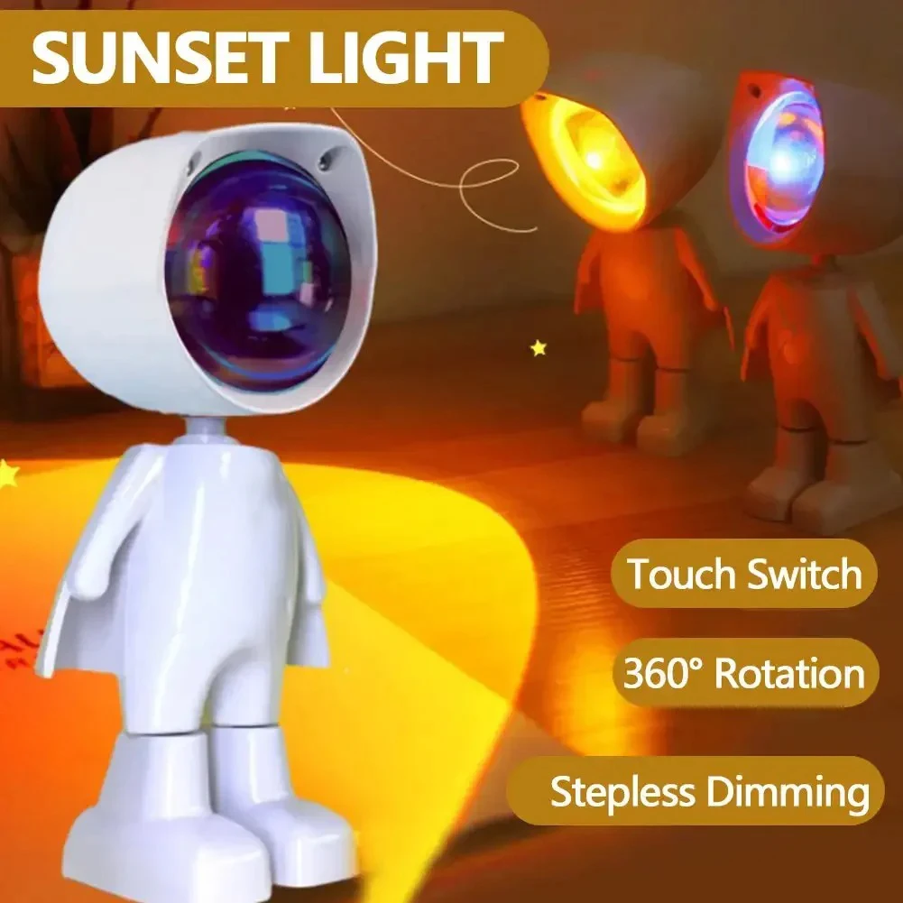 KFV Sonnenuntergang Astronaut  – Sunset Lamp Projection Bewertung und Preis